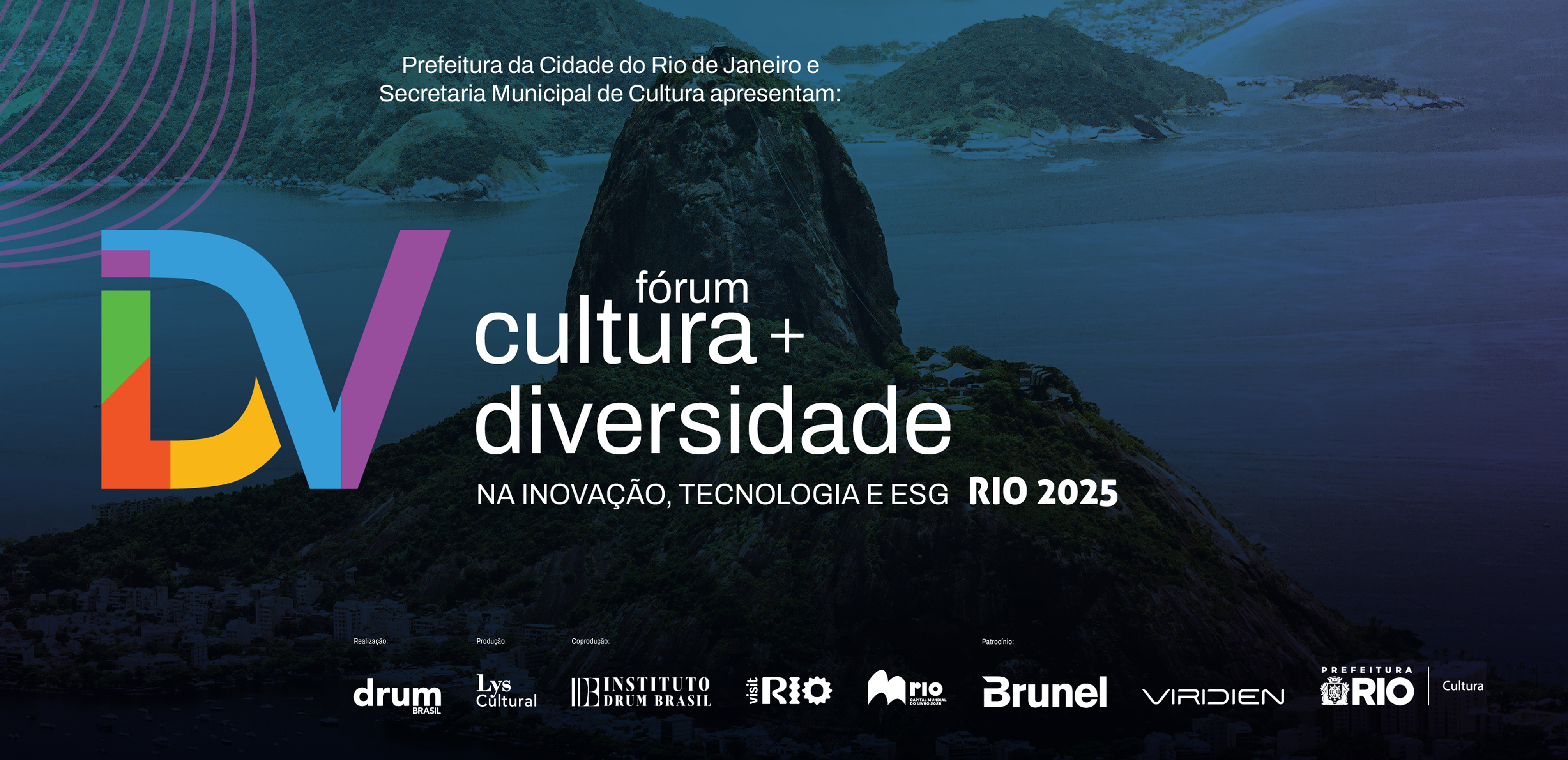 Banner Fórum Cultura + Diversidade 2025